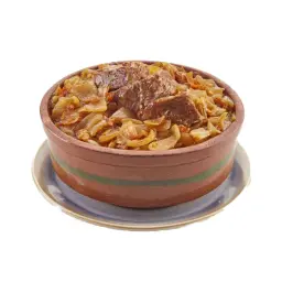 Meat With Onion Casserole